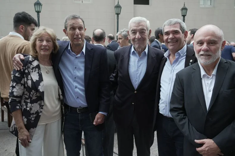 Octavio Bordón, Rodolfo Gabrielli, y Jaime Correas 