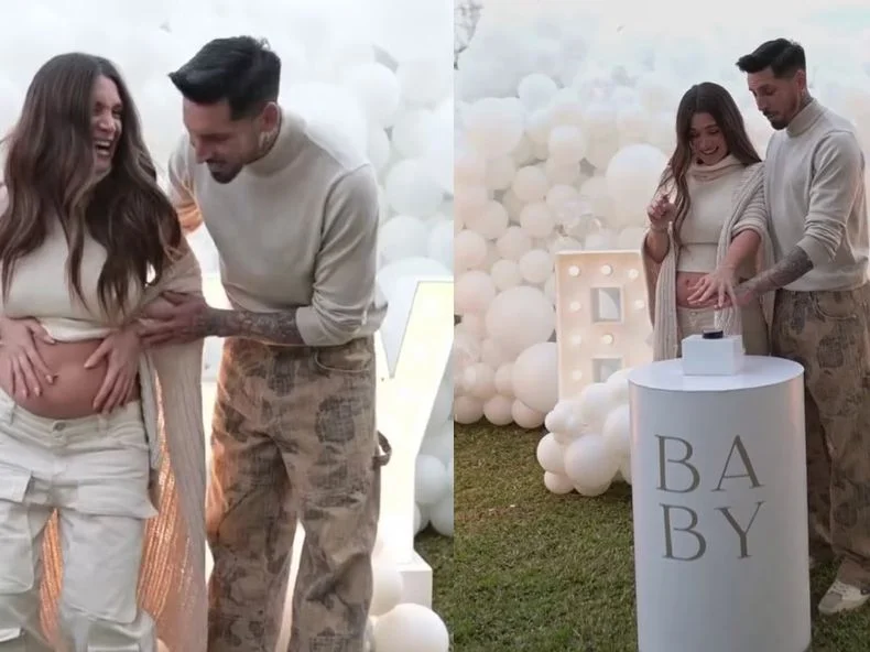 Cami Homs confirm&oacute; su embarazo con Jos&eacute; Sosa en una ceremonia &iacute;ntima: &ldquo;Te so&ntilde;amos tanto&rdquo;