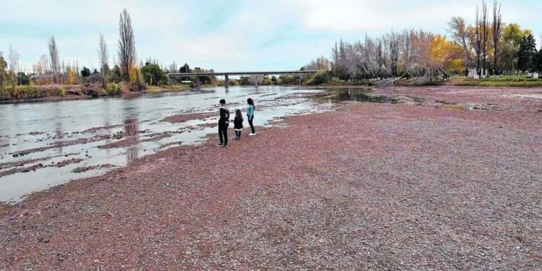 El rio Colorado, que nace en Mendoza, atraviesa cinco provincias.&nbsp;
