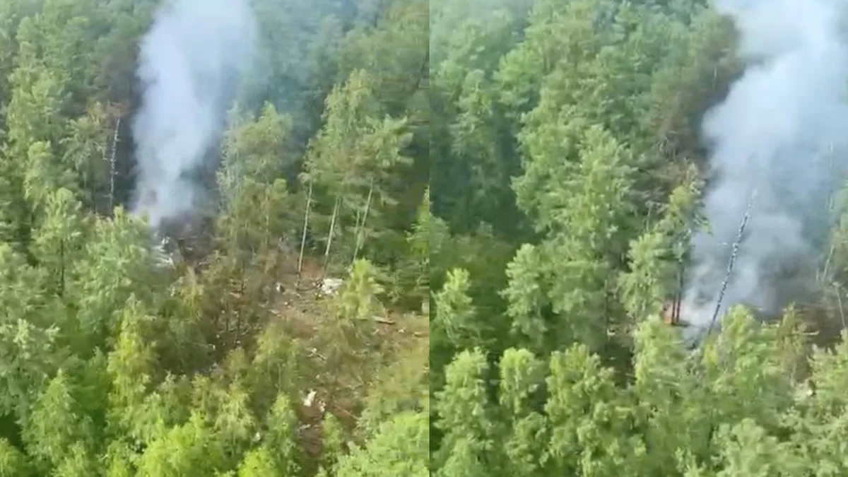 Tragedia aérea: se estrelló un avión ruso en el que viajaban al menos 43 pasajeros