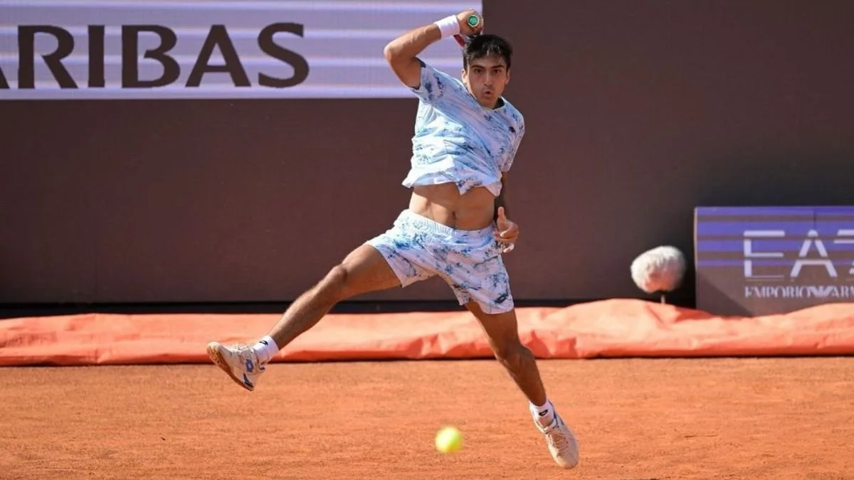 Masters 1000 de Roma: Sebastián Báez y Román Burruchaga, eliminados en la segunda ronda del certamen italiano