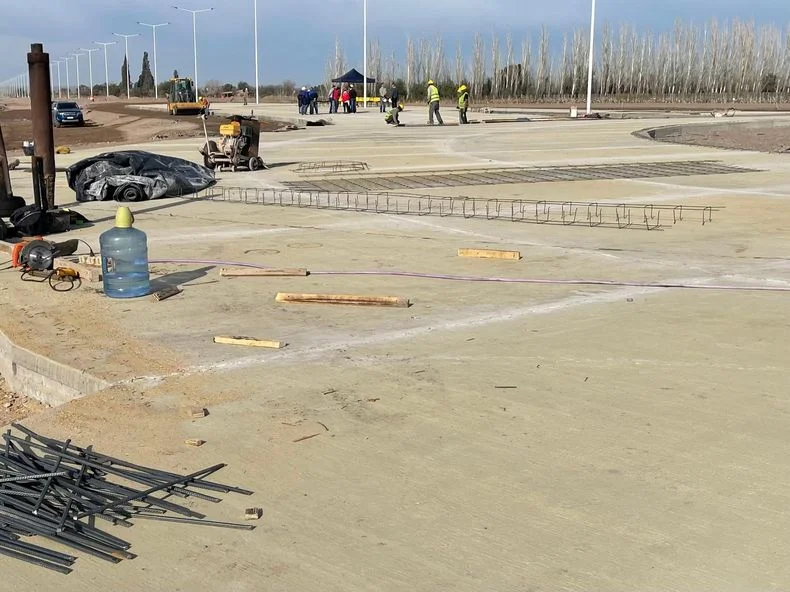 La primera etapa de la doble vía fue financiada con fondos del Gobierno provincial. 