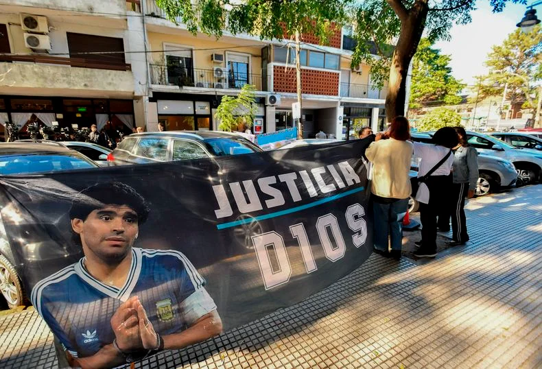 Juicio por la muerte de Diego Maradona.