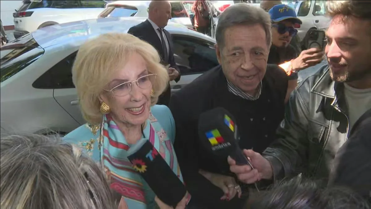 Mirtha Legrand emitió su voto en Palermo y dijo que lo hizo con "ilusión"
