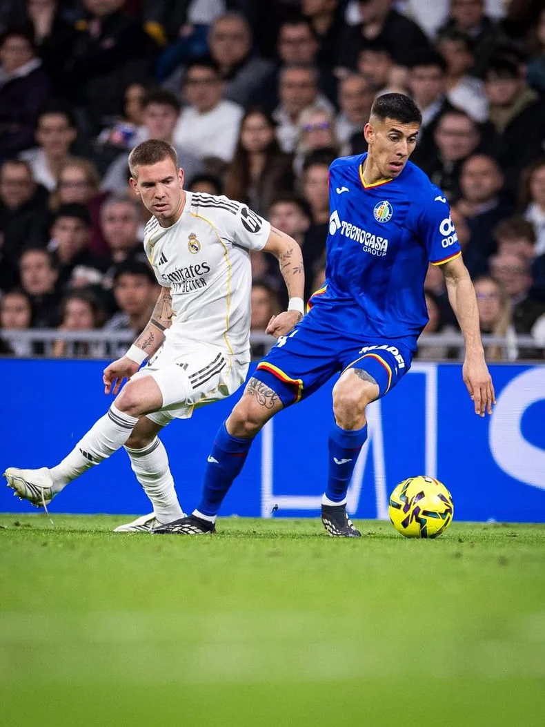 Zaid Romero, el mendocino que amargó al Real Madrid en el Bernabéu.