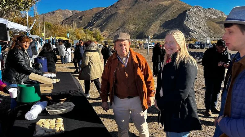 La vicegobernadora Hebe Casado junto al intendente Celso Jaque.&nbsp;
