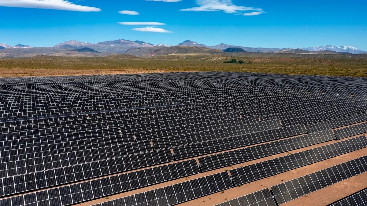 Mendoza tiene un nuevo parque solar en Malargüe