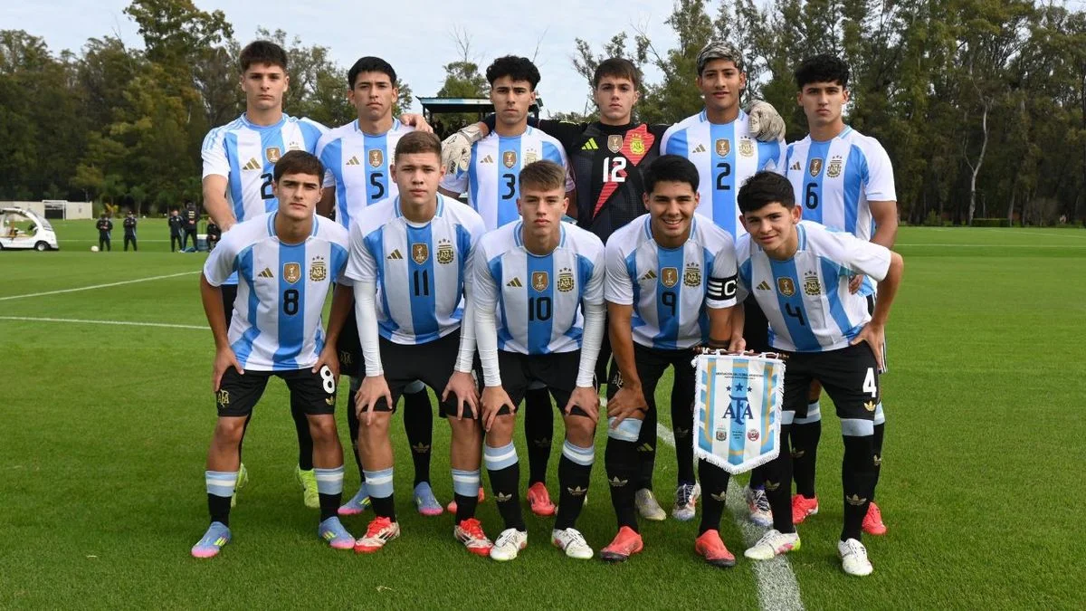 La Selección argentina Sub 17 tiene rivales confirmados para el Mundial de Qatar