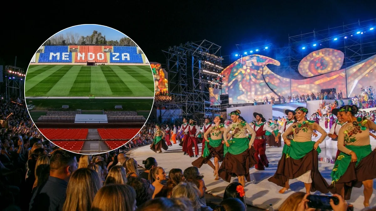 El fútbol y la Fiesta de la Vendimia: los estadios que albergaron la fiesta más importante de Mendoza