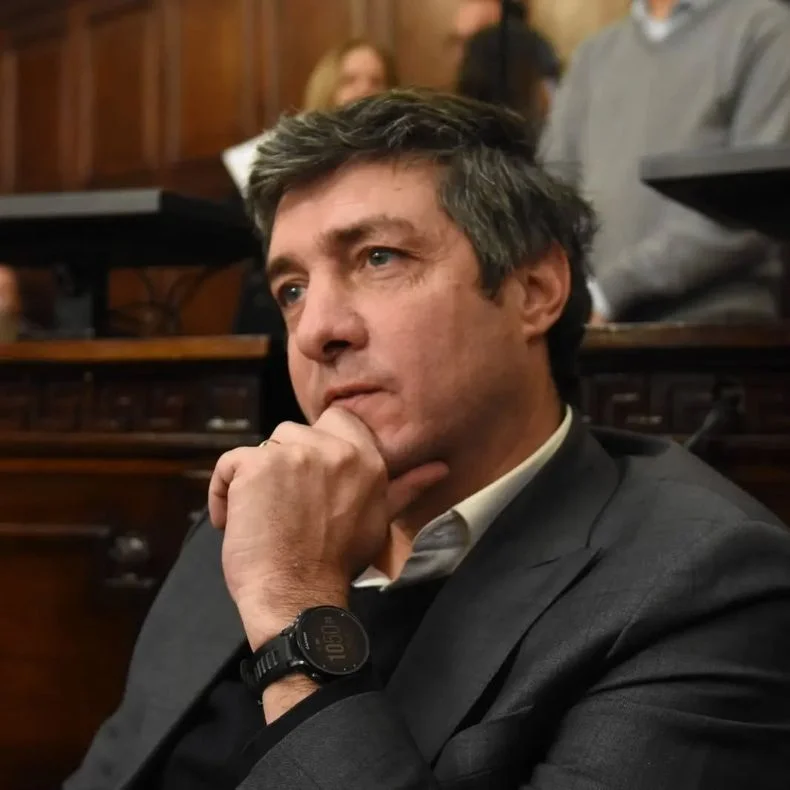 Pablo Priore, Secretario Administrativo del Senado y quien firmó, junto a Hebe Casado los nombramientos a planta permanente sin concurso.