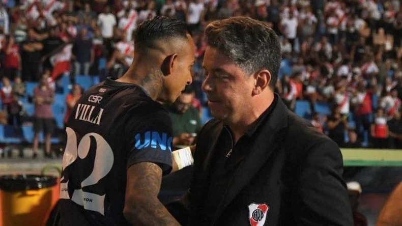 Sebastián Villa reconoció que quiere jugar en River.