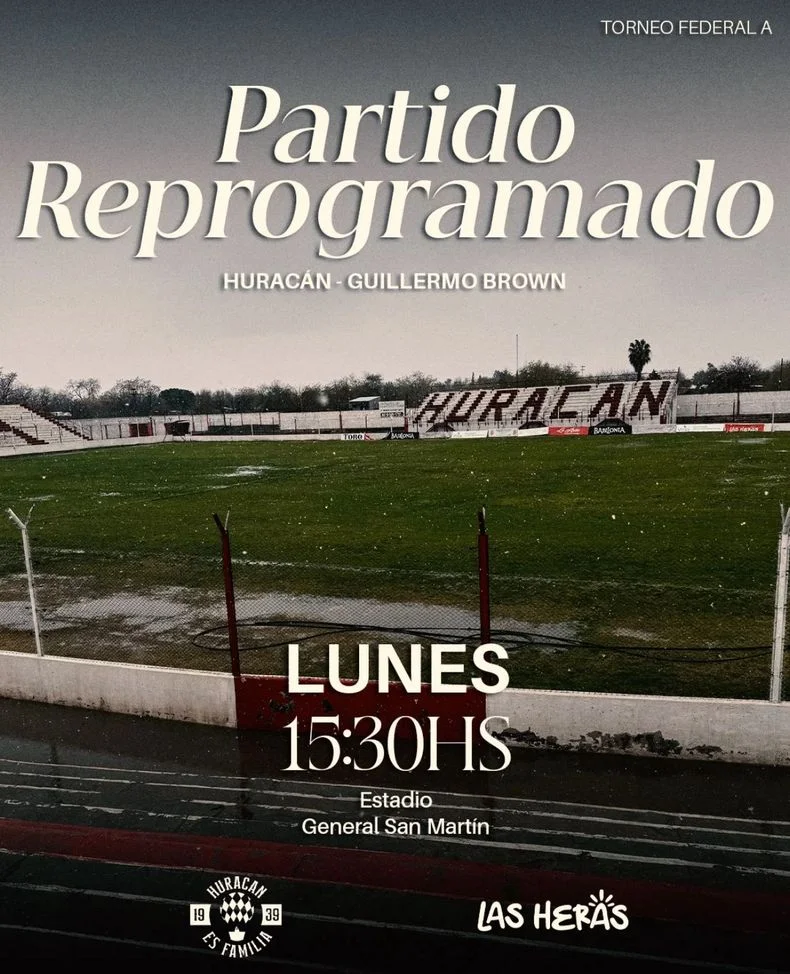 La lluvia obligó a reprogramar el deporte en Mendoza.