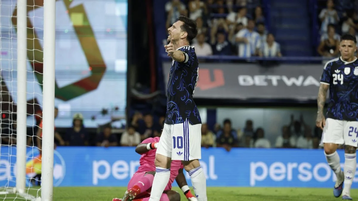 Lionel Messi quedó a un paso de otro hito eterno con la Selección Argentina