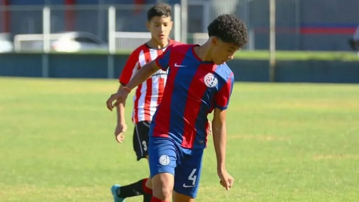 Dolor inmenso en San Lorenzo por la muerte de Santiago Valentino Guzmán Zanni, juvenil de 15 años
