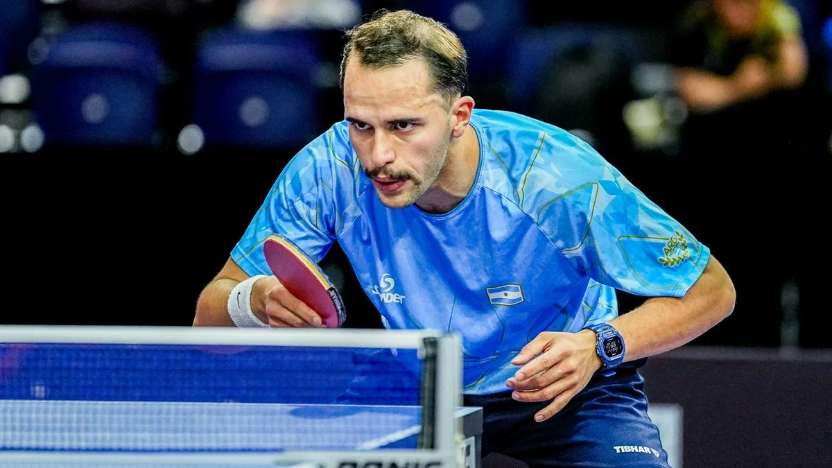 Francisco Sanchi, el mendocino que brilla en el Sudamericano de tenis de mesa