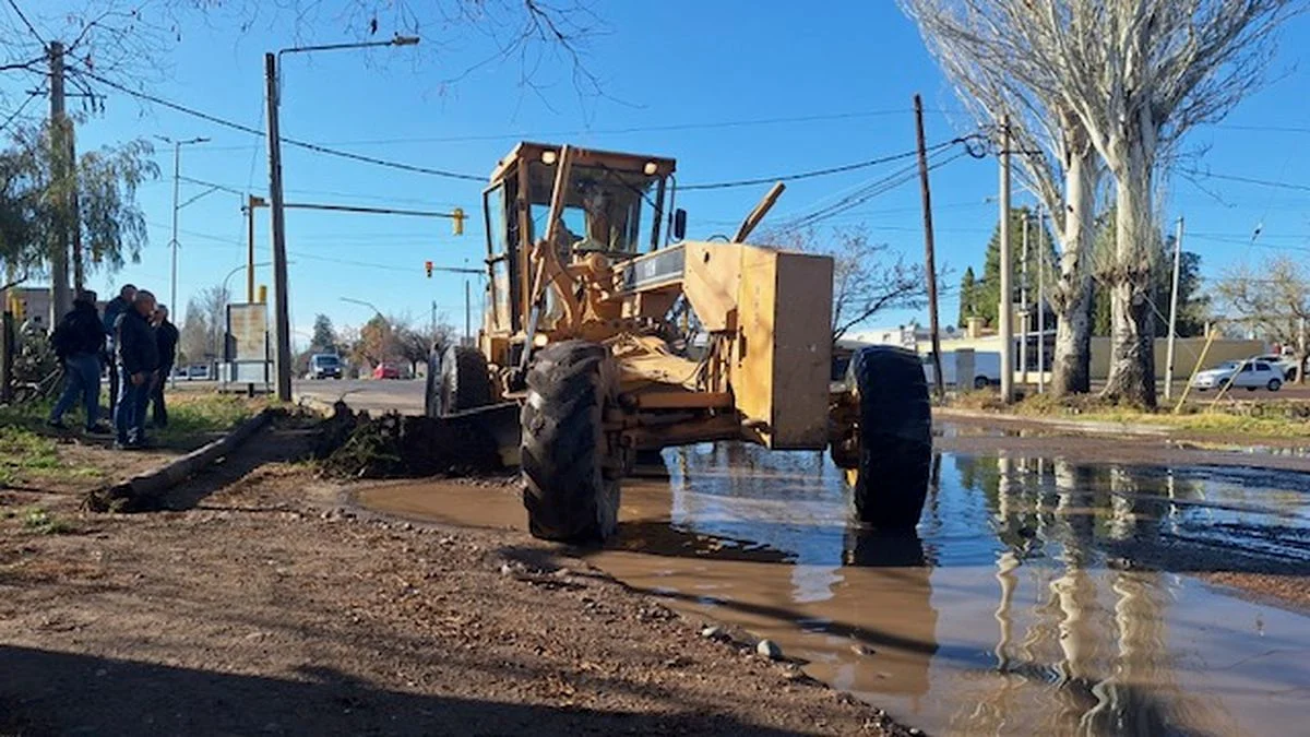 Pasado por agua: en San Rafael cayeron 80 milímetros por las lluvias de este fin de semana