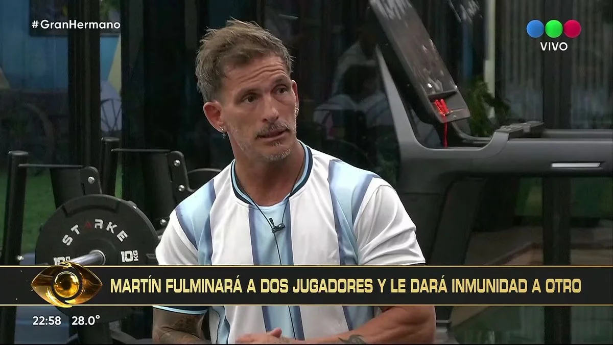 Por una sanción a dos jugadores, GH eligió a Martín Rodríguez para ser líder semanal