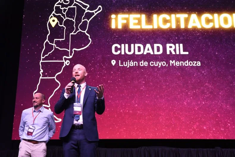 Esteban Allasino, uno de los intendentes premiados en Rosario.&nbsp;