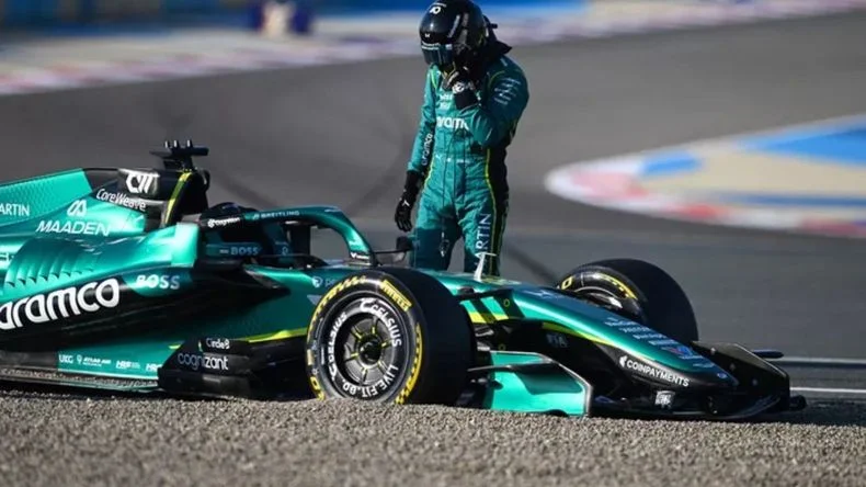 Aston Martin tendría serios problemas de motor. 