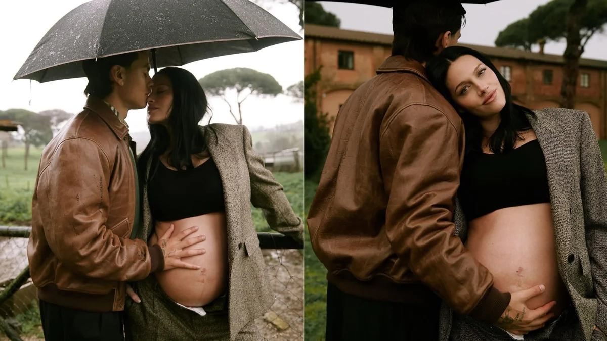 Oriana Sabatini compartió la primera foto oficial de su hija, Gia