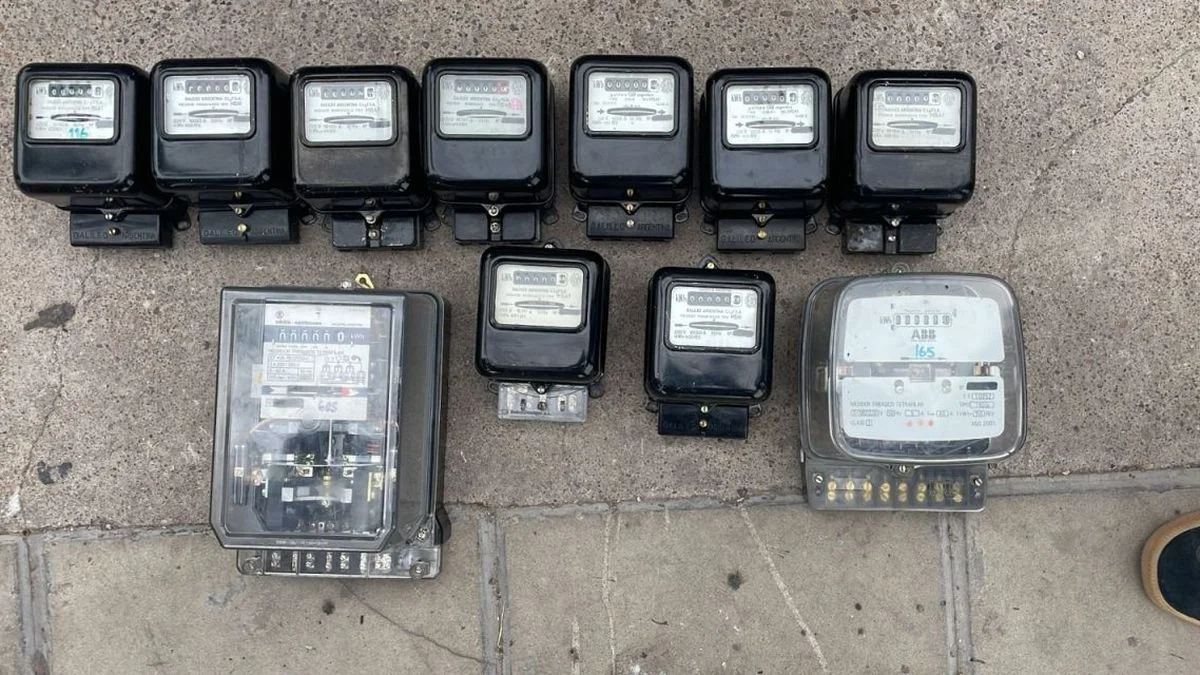 Detuvieron a un hombre en Guaymallén con once medidores eléctricos robados
