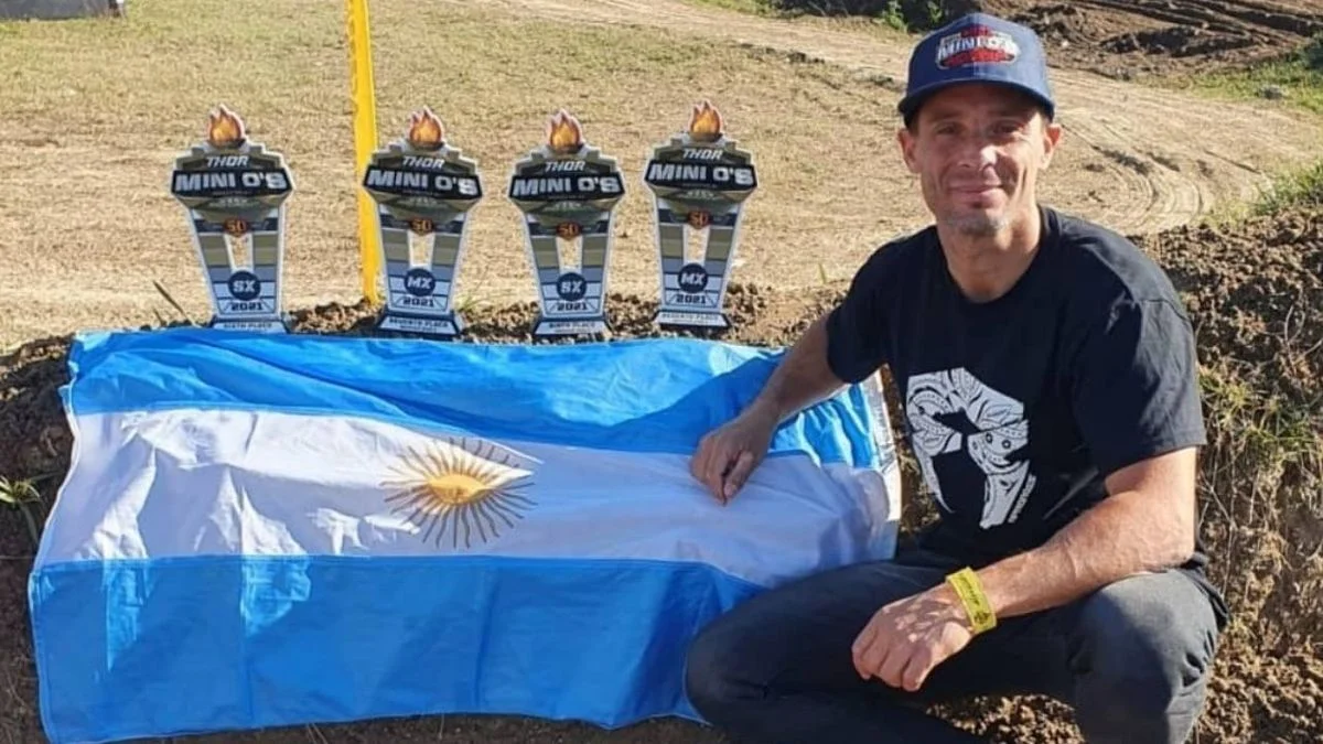 El mendocino Pipío Fernández disputará el Supercross Champs Series, la prueba más importante del continente