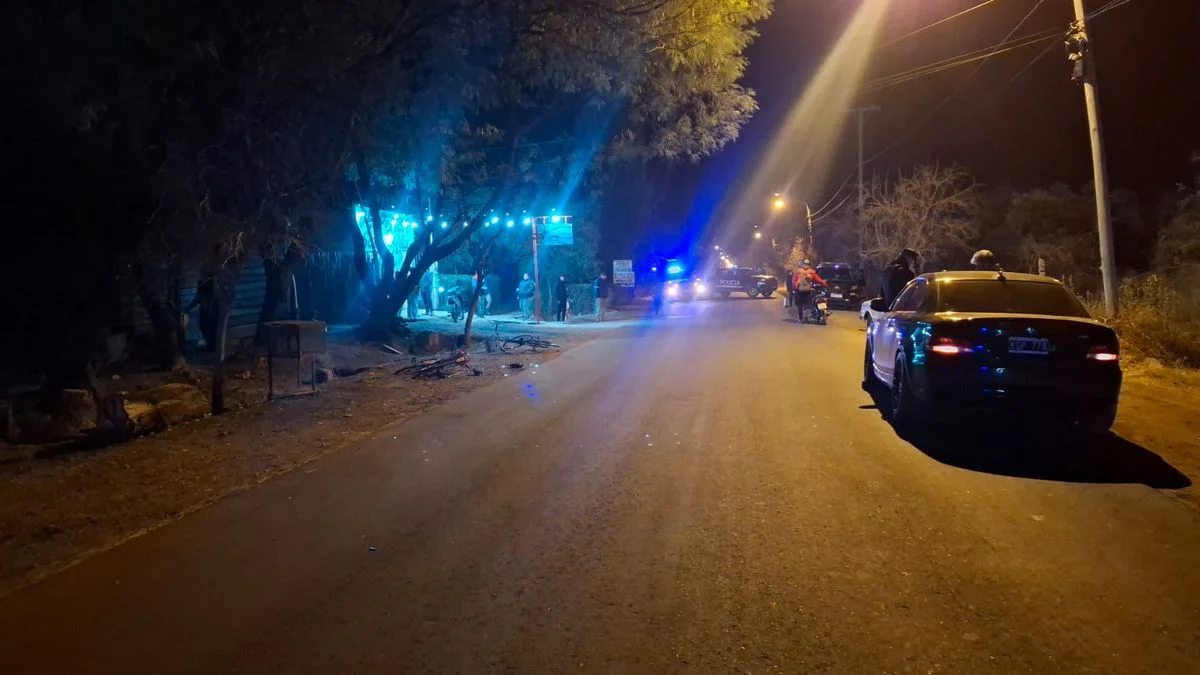 Una mujer que circulaba en bicicleta murió tras ser atropellada por un auto en San Rafael