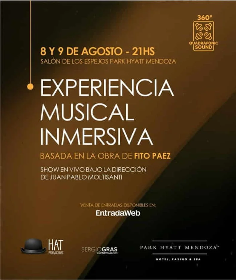 Se viene una Experiencia Musical Inmersiva basada en la obra de Fito P&aacute;ez