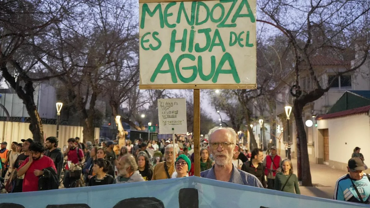 "No hay licencia social para San Jorge": vecinos y asambleístas de Uspallata convocaron a una nueva marcha