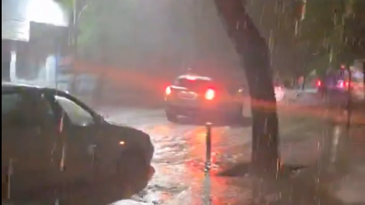 VIDEO: Fuerte tormenta azotó nuevamente a Mendoza