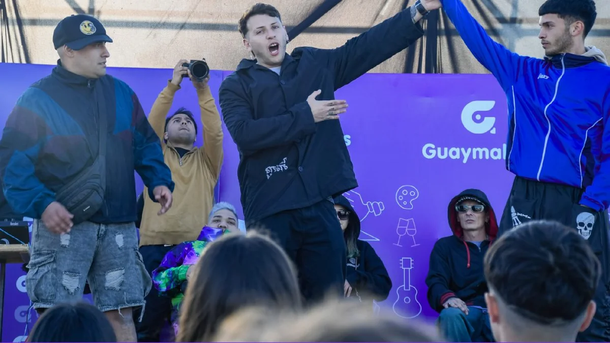 Competencia de freestyle y arte urbano en la segunda edición de la Liga Cacique