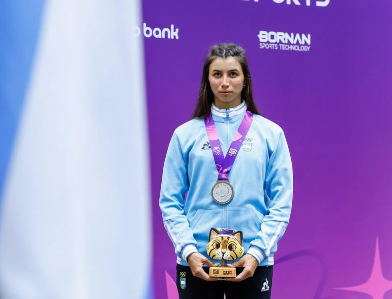 Julieta Benedetti, la mendocina que conquistó otra medalla en los Juegos Panamericanos.