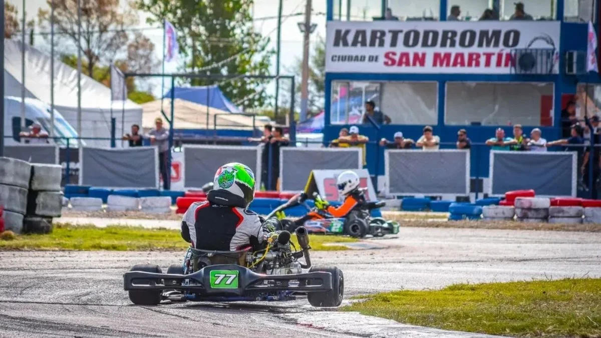 El Campeonato Mendocino de Karting disputó la segunda fecha de la temporada en San Martín