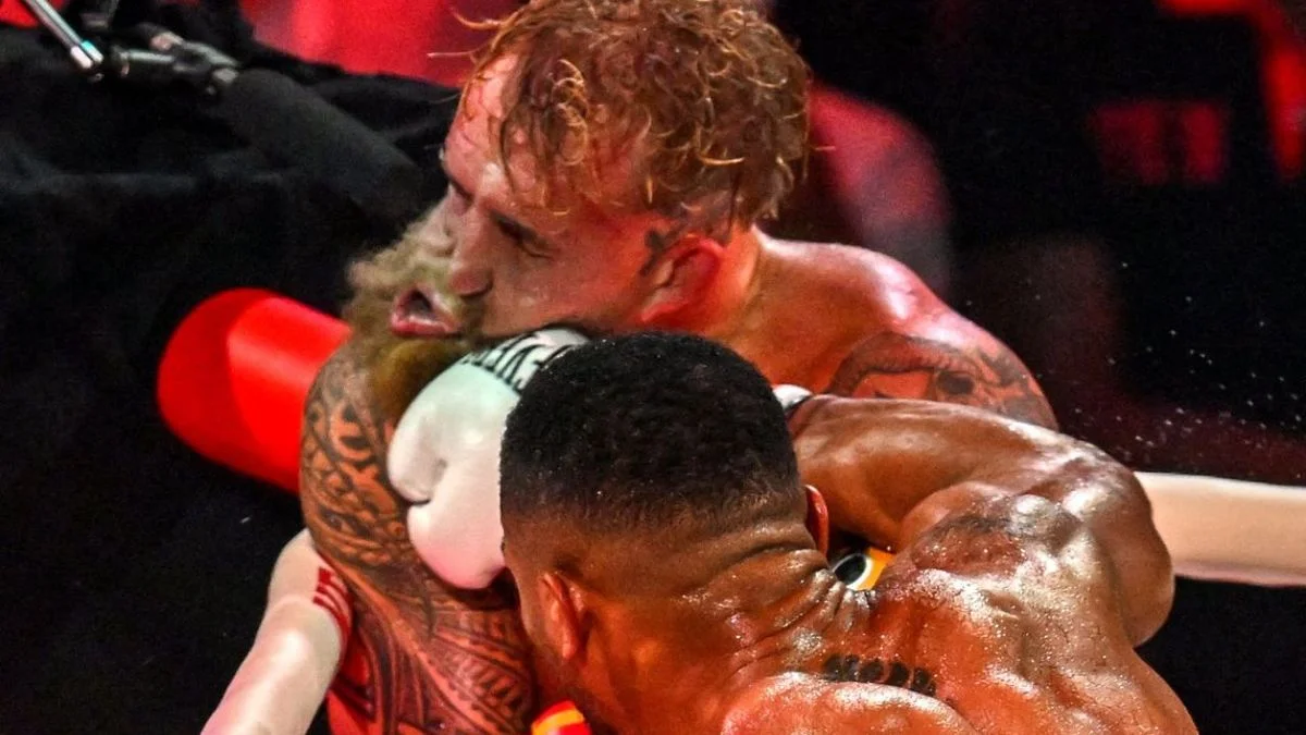 Le rompió la mandíbula: el letal golpe con el que Anthony Joshua terminó el show de Jake Paul en Miami