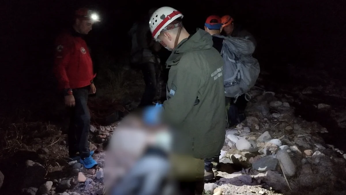 Hallan el cuerpo de un hombre en Uspallata: llevaba cuatro días desaparecido