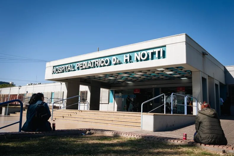 La nena fue trasladada al Hospital Notti. Imagen Ilustrativa.