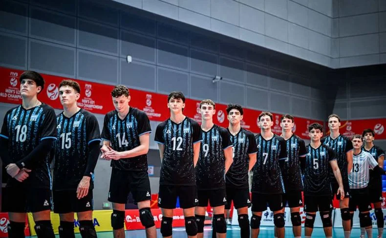 Emiliano Molini fue elegido como el 2° mejor bloqueador del Mundial de vóley U21.