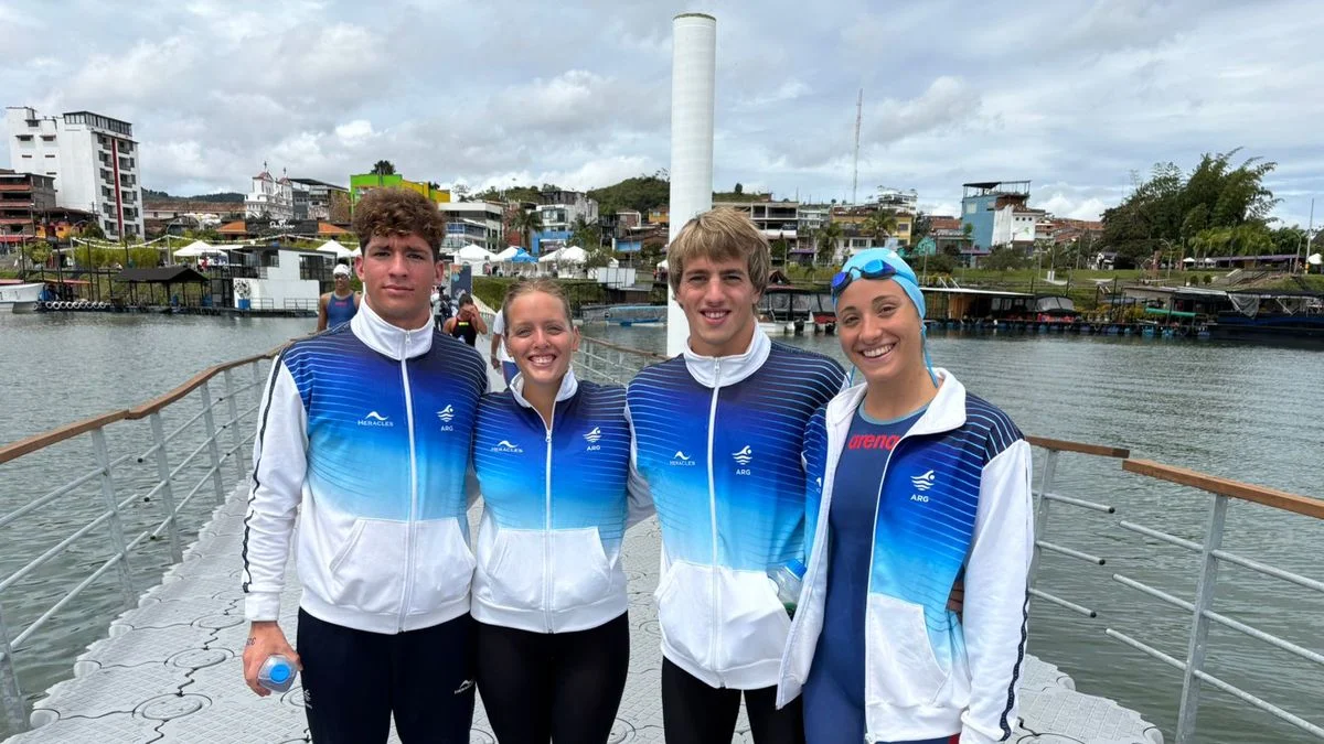 La legión mendocina pisa fuerte en el Panamericano de Deportes acuáticos