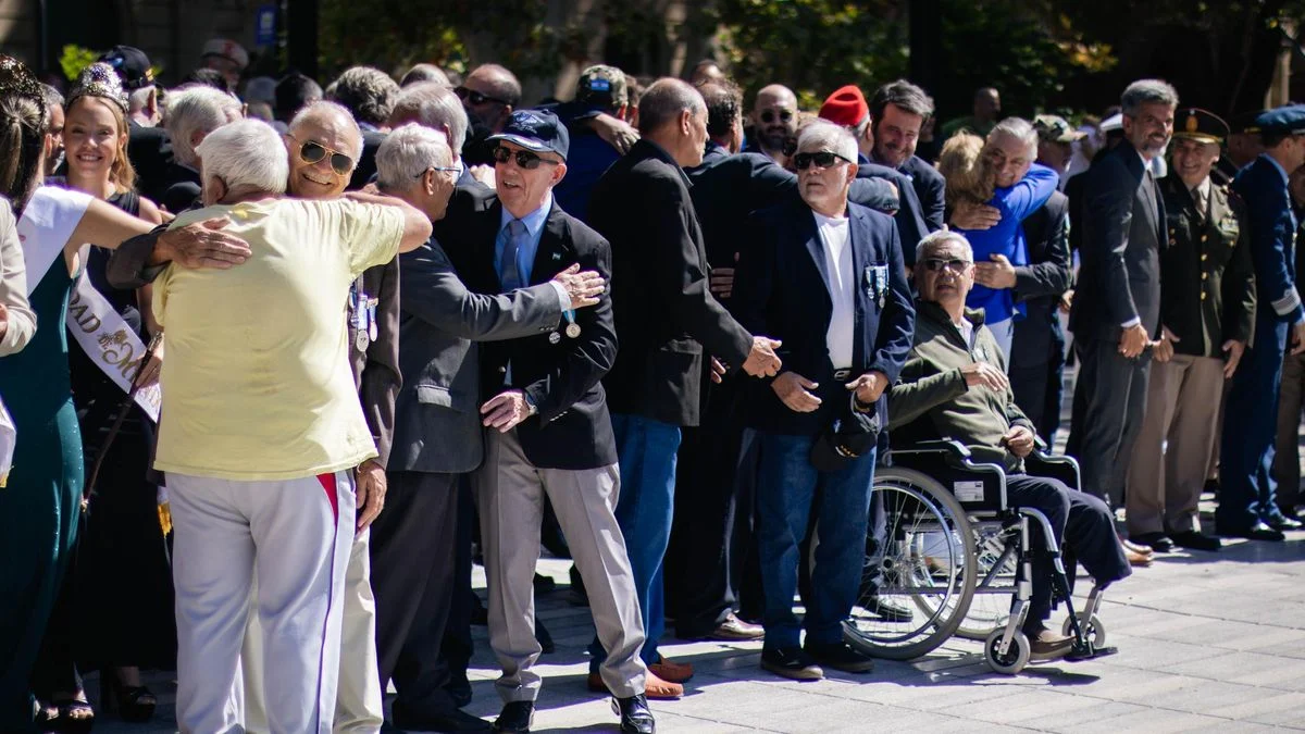Ciudad homenajeó a veteranos y caídos de Malvinas: inesperada presencia y el rumor que corrió