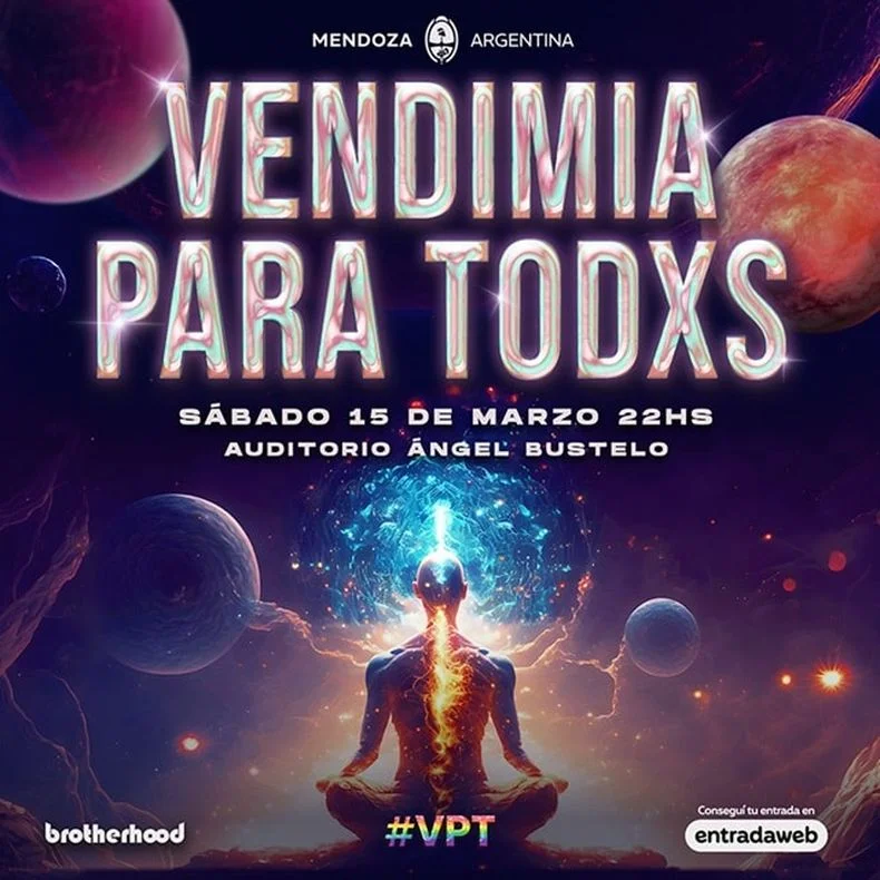 Vuelve Vendimia para Todxs a Mendoza
