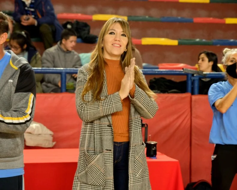 Janina Ortiz, ex Secretaria de Gobierno de Las Heras y diputada provincial suspendida. Si situación provocó una denuncia del Pro. 