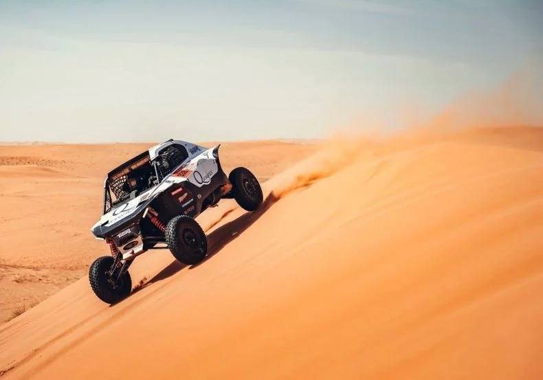 Bruno Jacomy y Lucas Del Río finalizaron octavos en el Rally Dakar.