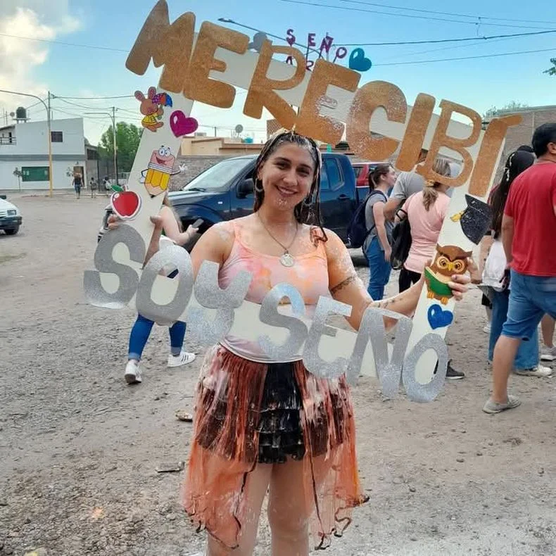 Carla del Souc, la joven maestra asesinada en Rivadavia.