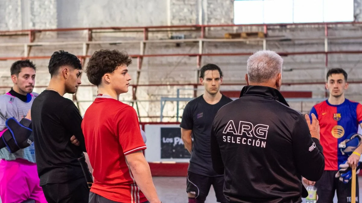La Selección argentina de hockey sobre patines cerró su concentración en Mendoza