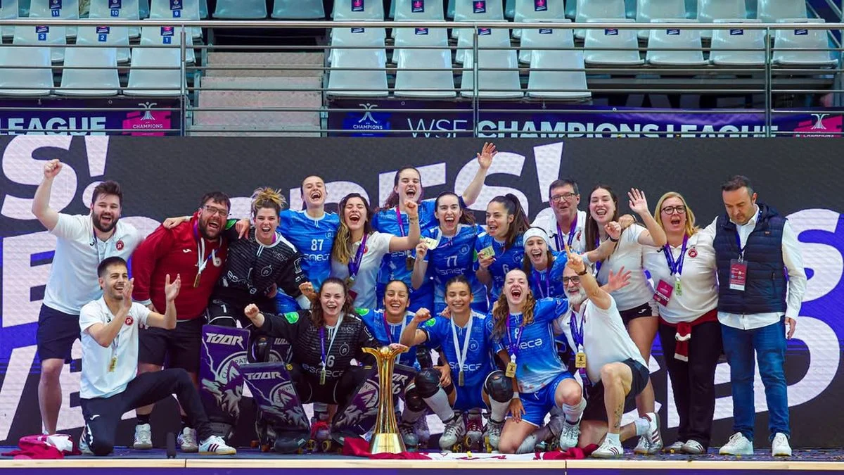 Hockey sobre patines: Julieta Fernández y Adriana Soto se consagraron campeonas de Europa