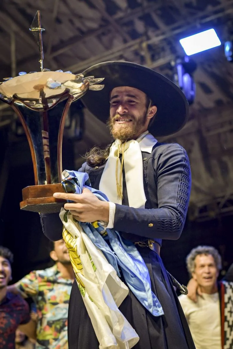 Marcos Vázquez, el mendocino que ganó el Festival Nacional de Malambo de Laborde
