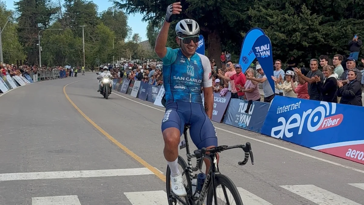 Vuelta de Mendoza: Velardez se quedó con la séptima etapa y no hubo cambios en la general