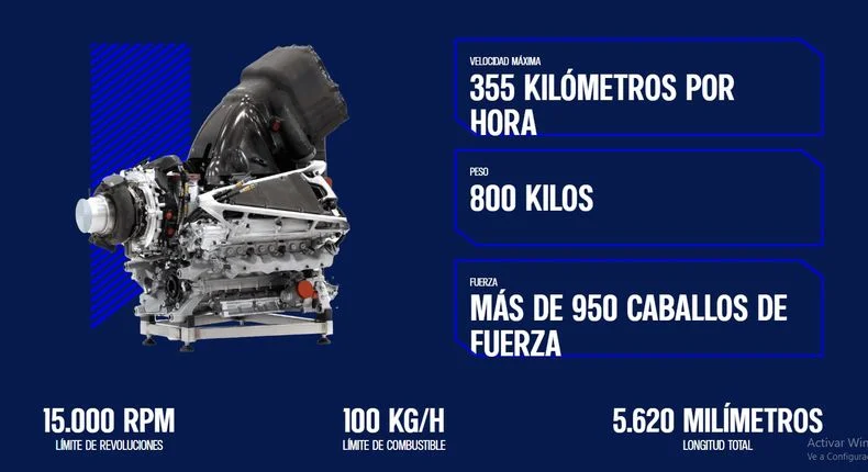 El motor que impulsa el Alpine A525.