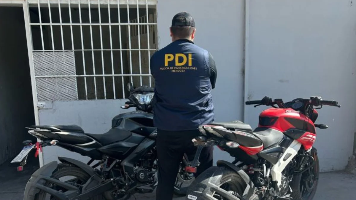 Las Heras: desarticulan a una banda que robaba motos y detienen a tres personas