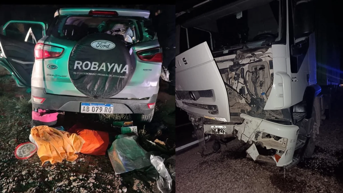 Murió la mujer que había resultado gravemente herida en el choque frontal en alta montaña